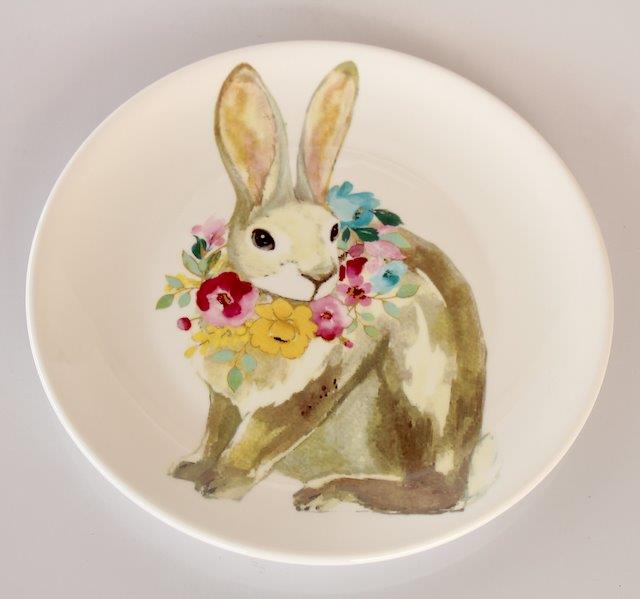 Bunny Porcelain Plate